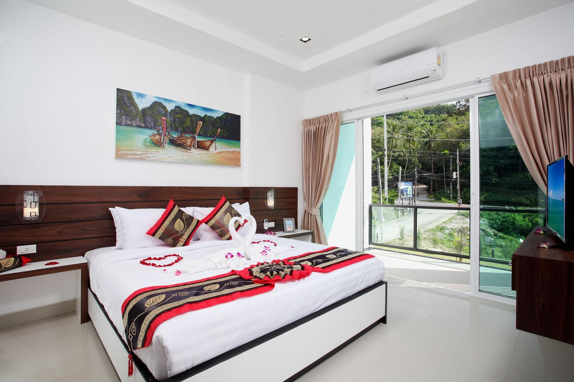 Kata Hill View Villas By Kata Sea View Villas Exterior photo
