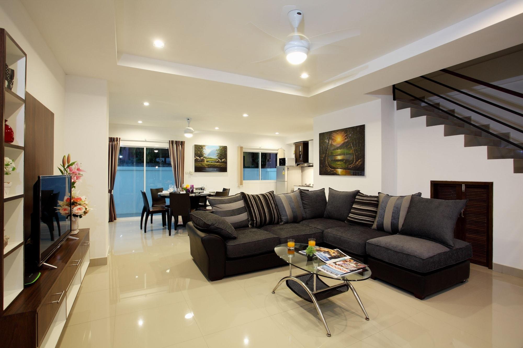 Kata Hill View Villas By Kata Sea View Villas Exterior photo